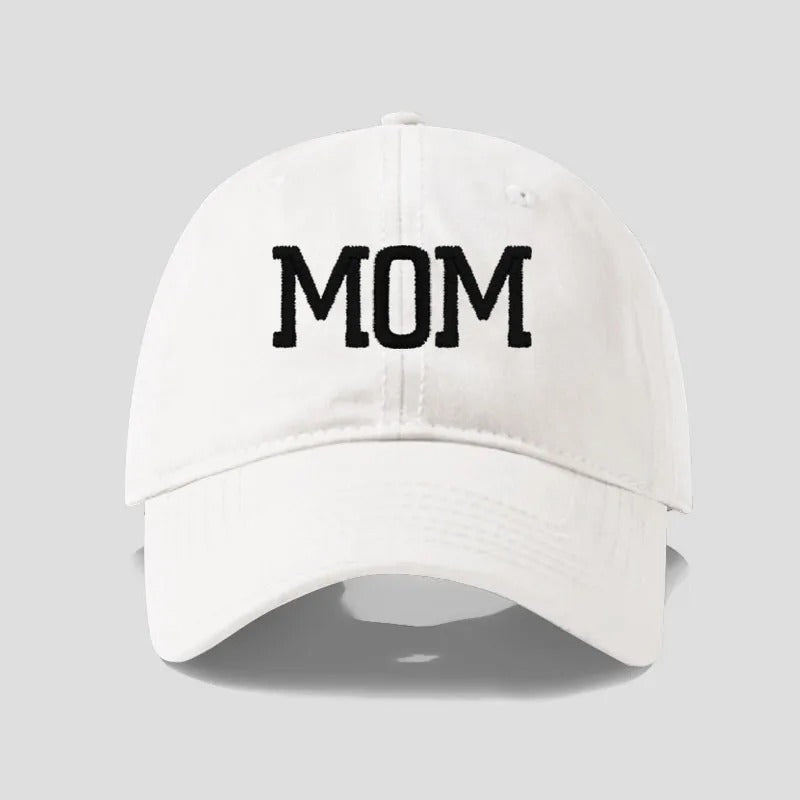 DAD MOM Embroidery Baseball Cap Fashion Women Men Hat Sport Visors Snapback Cap Sun Hat Breathable Outdoor Caps