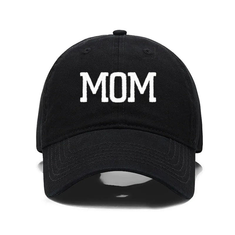 DAD MOM Embroidery Baseball Cap Fashion Women Men Hat Sport Visors Snapback Cap Sun Hat Breathable Outdoor Caps